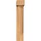 Ekena Millwork Traditional Block Smooth Bracket w/ Offset Brace, Western Red Cedar, 5 1/2"W x 18"D x 30"H BKT0604X18X30TRA05SWR - alternate 3